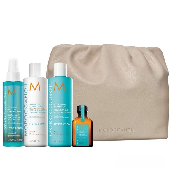 Moroccanoil Hydration Shampoo, Conditioner Leave in Conditioner & Treatment Oil - Picture 2 of 5